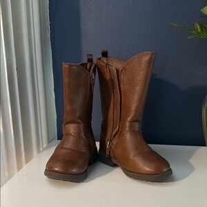 Brown Kids Boots